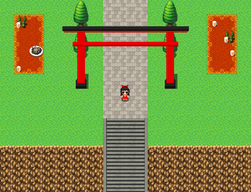 Reimu's Weird little adventure - Give Reimu Glasses and Give me money Featured Screenshot #1