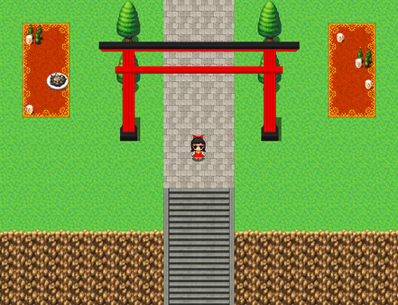 Reimu's Weird little adventure - Give Reimu Glasses and Give me money screenshot 1
