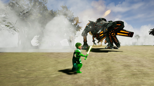 Screenshot z escape from dinosaur island