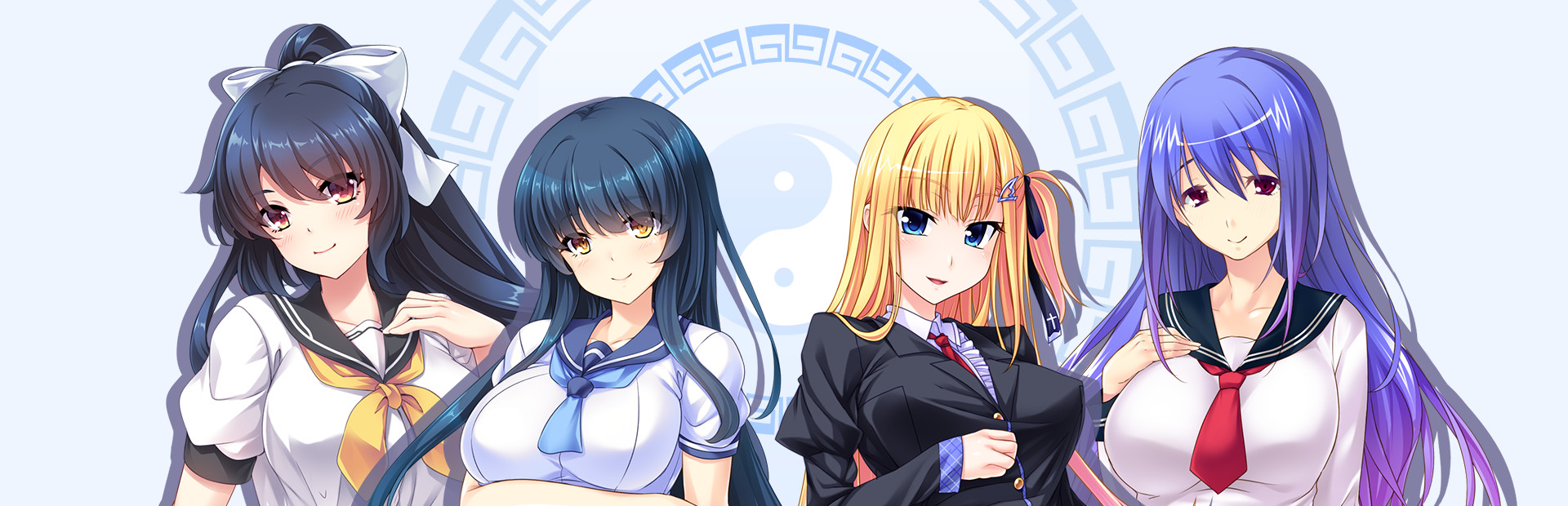 Pretty Girls Mahjong Solitaire [BLUE]