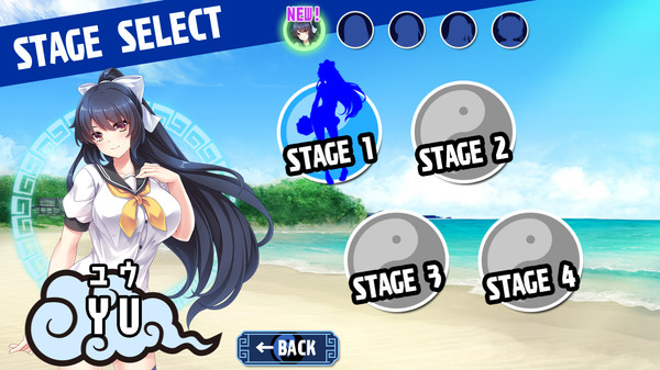 Pretty Girls Mahjong Solitaire: Blue screenshot 10