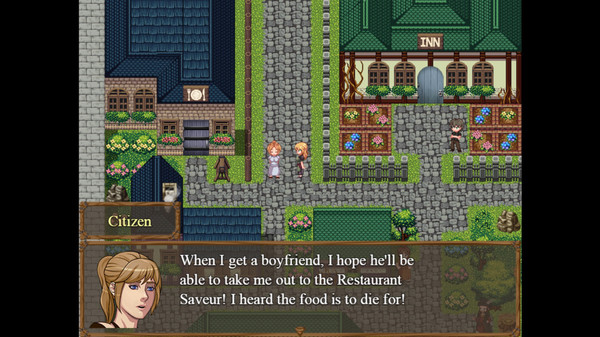 Claire's Quest: GOLD scene