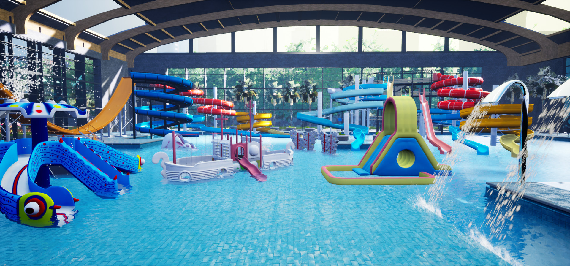 Aquapark Simulator screenshot 5