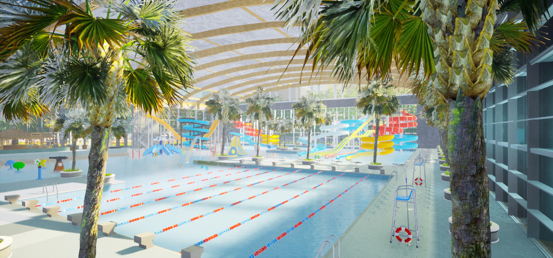 Aquapark Simulator screenshot 1
