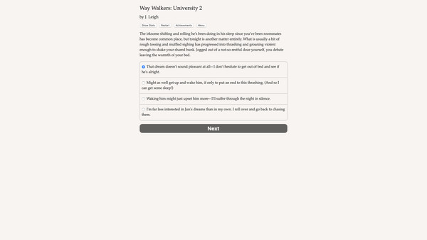 Screenshot z Way Walkers: University 2