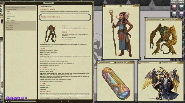 Fantasy Grounds - Pathfinder RPG - Campaign Setting: Construct Handbook