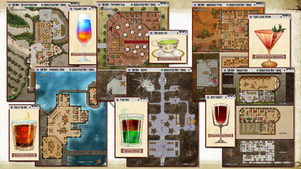 Fantasy Grounds - Pathfinder RPG - Campaign Setting: Inner Sea Taverns