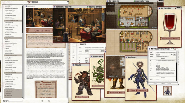 Fantasy Grounds - Pathfinder RPG - Campaign Setting: Inner Sea Taverns