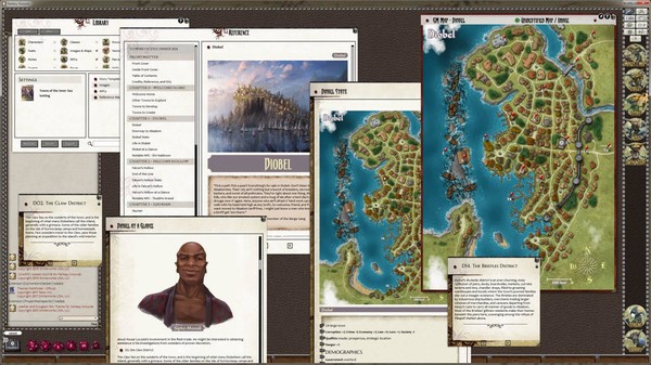 Fantasy Grounds - Pathfinder RPG - Campaign Setting: Towns of the Inner Sea