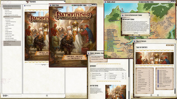 Fantasy Grounds - Pathfinder RPG - Campaign Setting: Druma, Profit and Prophecy