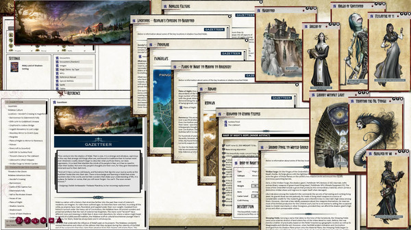 Fantasy Grounds - Pathfinder RPG - Campaign Setting: Nidal, Land of Shadows