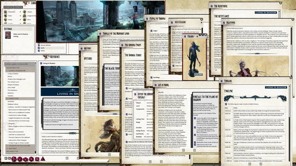 Fantasy Grounds - Pathfinder RPG - Campaign Setting: Nidal, Land of Shadows