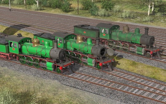 Trainz 2019 DLC - Victorian Railways V Class 2 Tone Green