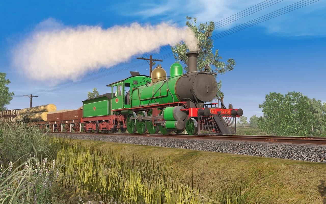 Trainz 2019 DLC - Victorian Railways V Class 2 Tone Green Featured Screenshot #1