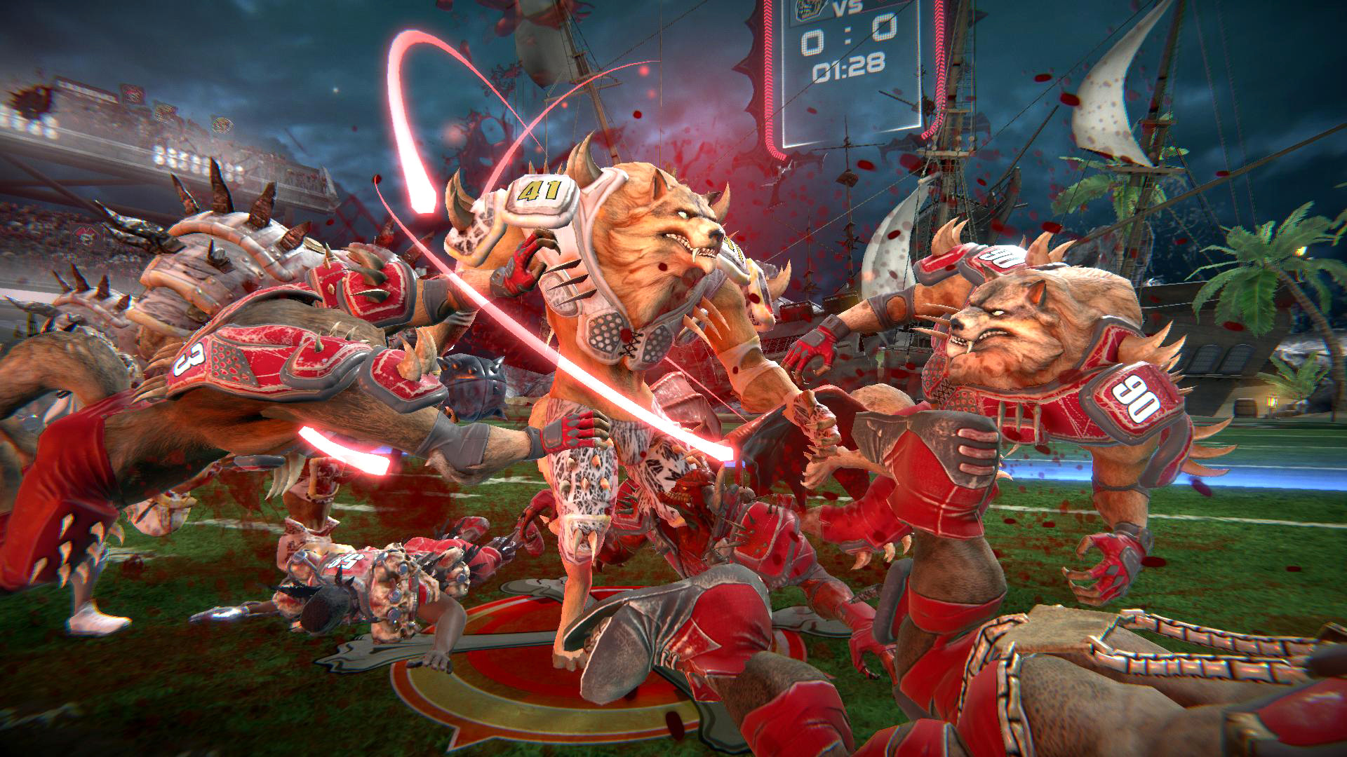 Mutant Football League: Terror Bay Mutantneers Featured Screenshot #1