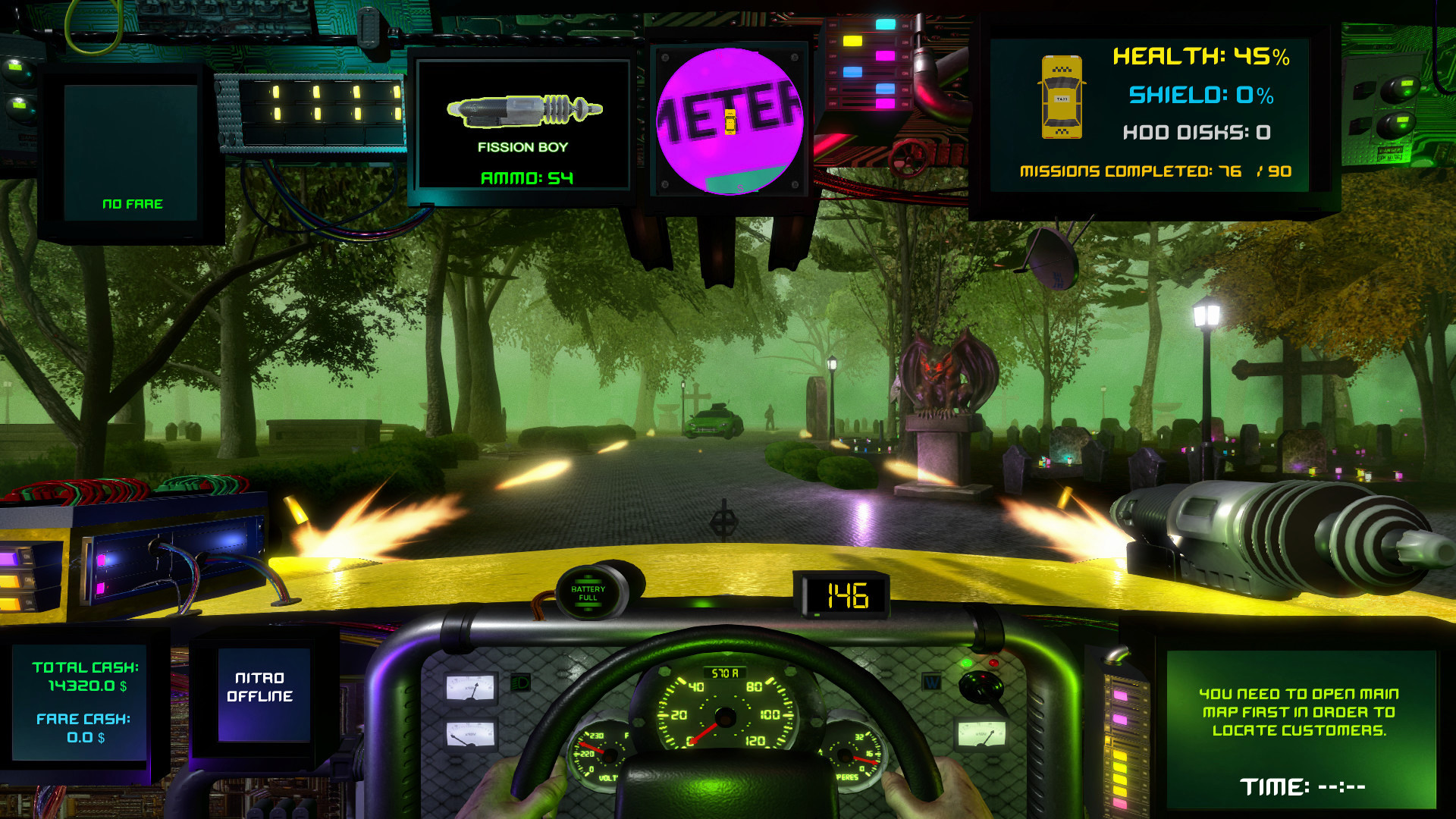 CyberTaxi 스크린샷 4