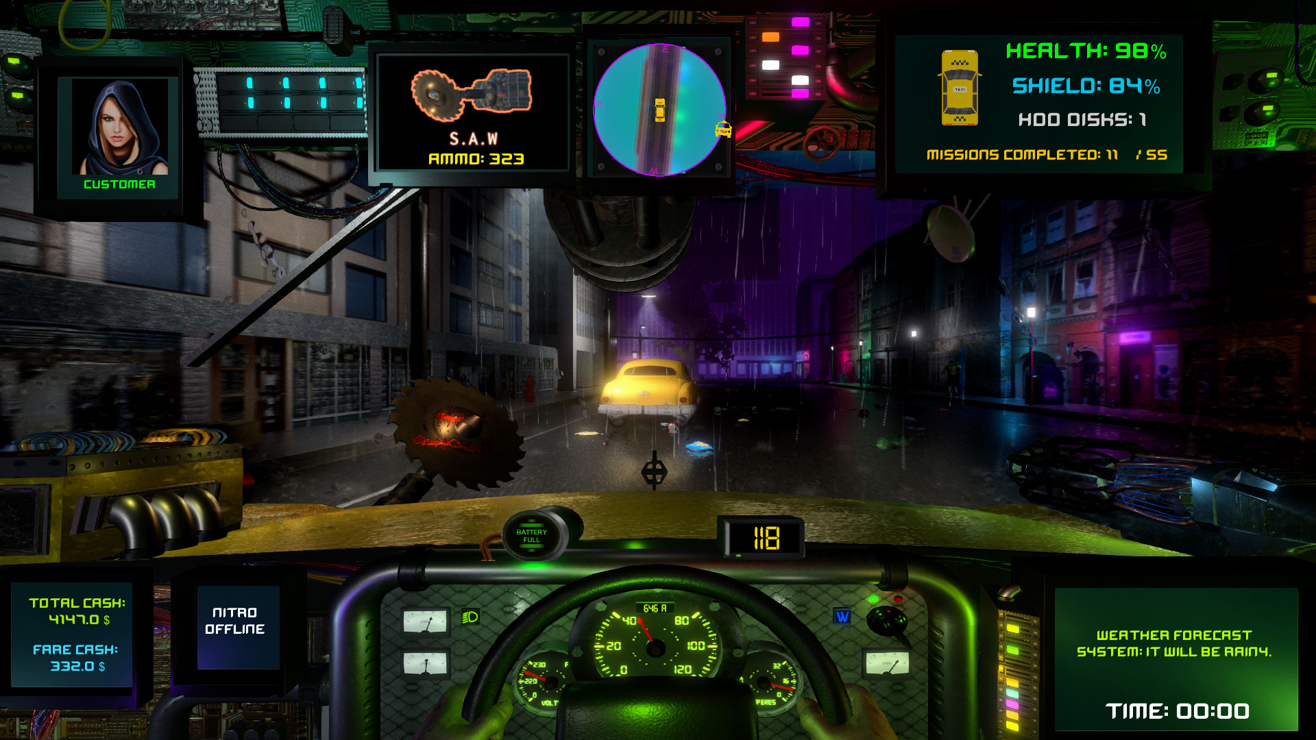 CyberTaxi screenshot 13