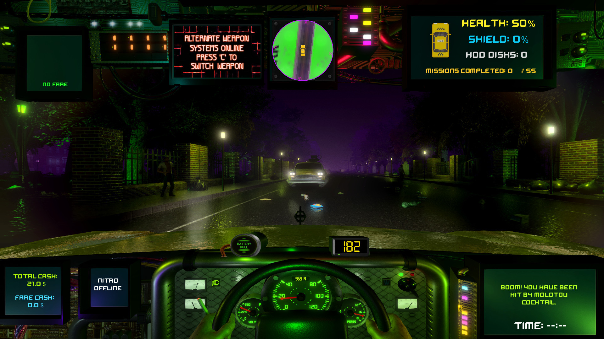 CyberTaxi 스크린샷 1