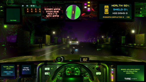 CyberTaxi — screenshot 1
