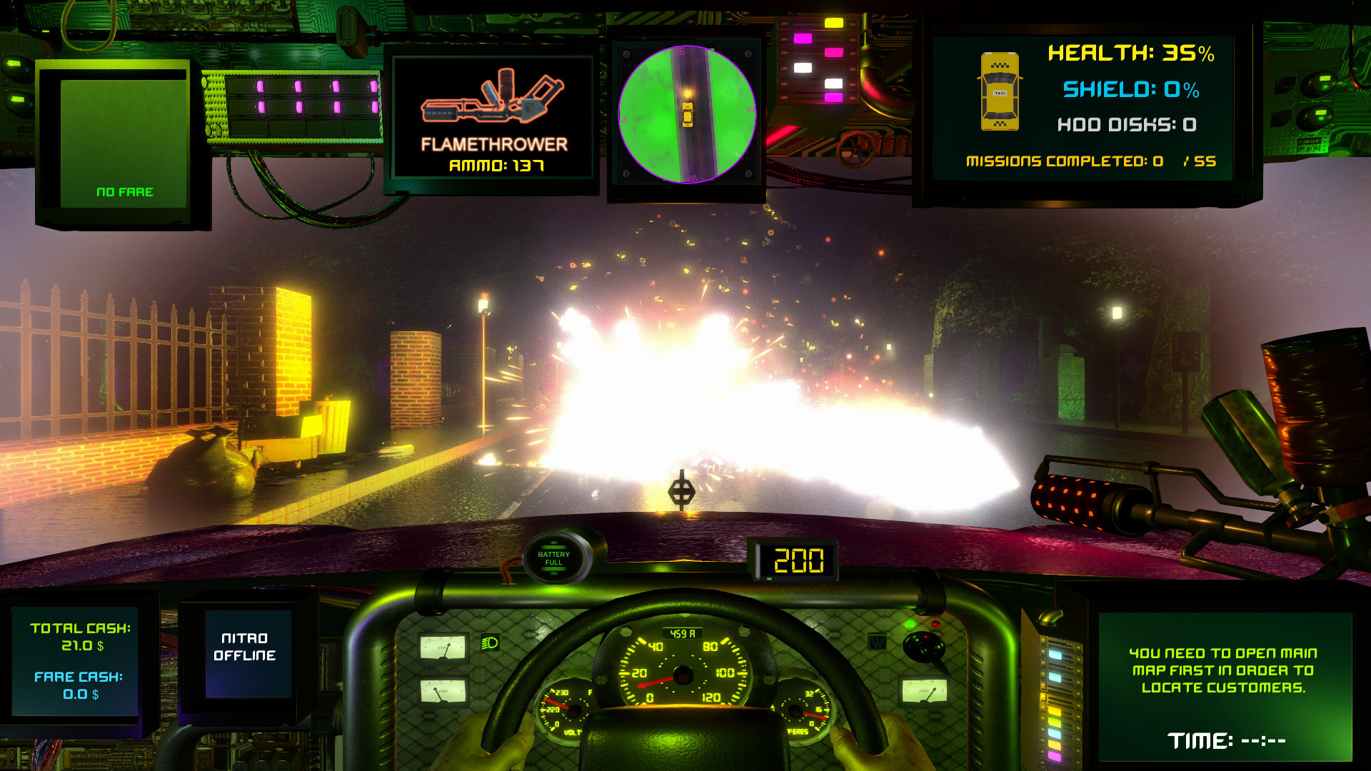 CyberTaxi 스크린샷 6