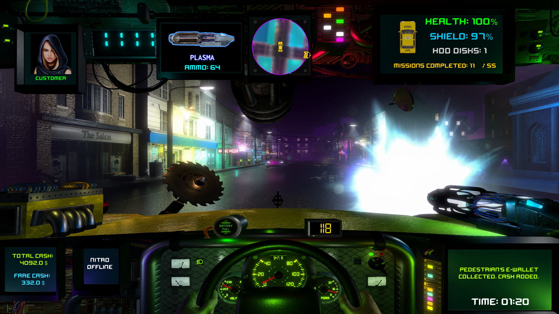 CyberTaxi screenshot screenshot 7