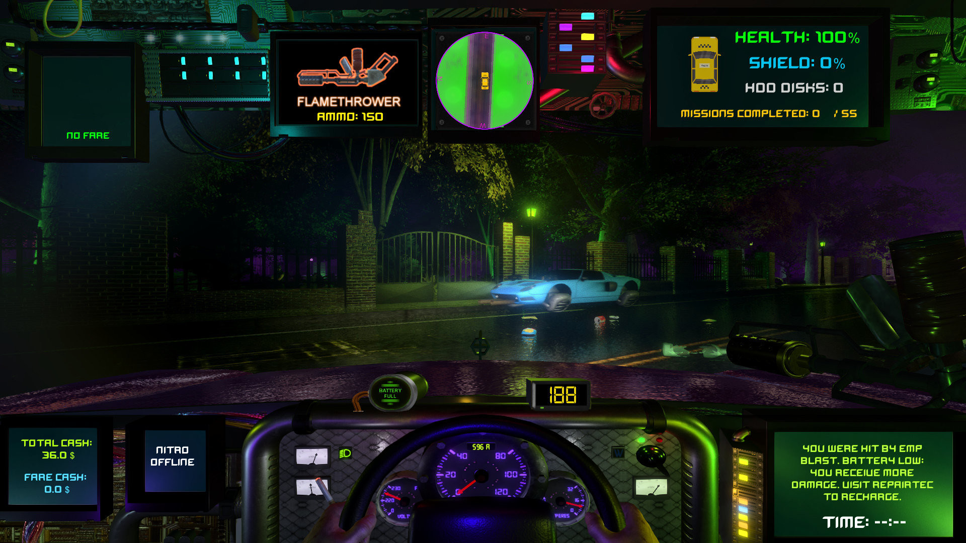 CyberTaxi screenshot screenshot 4