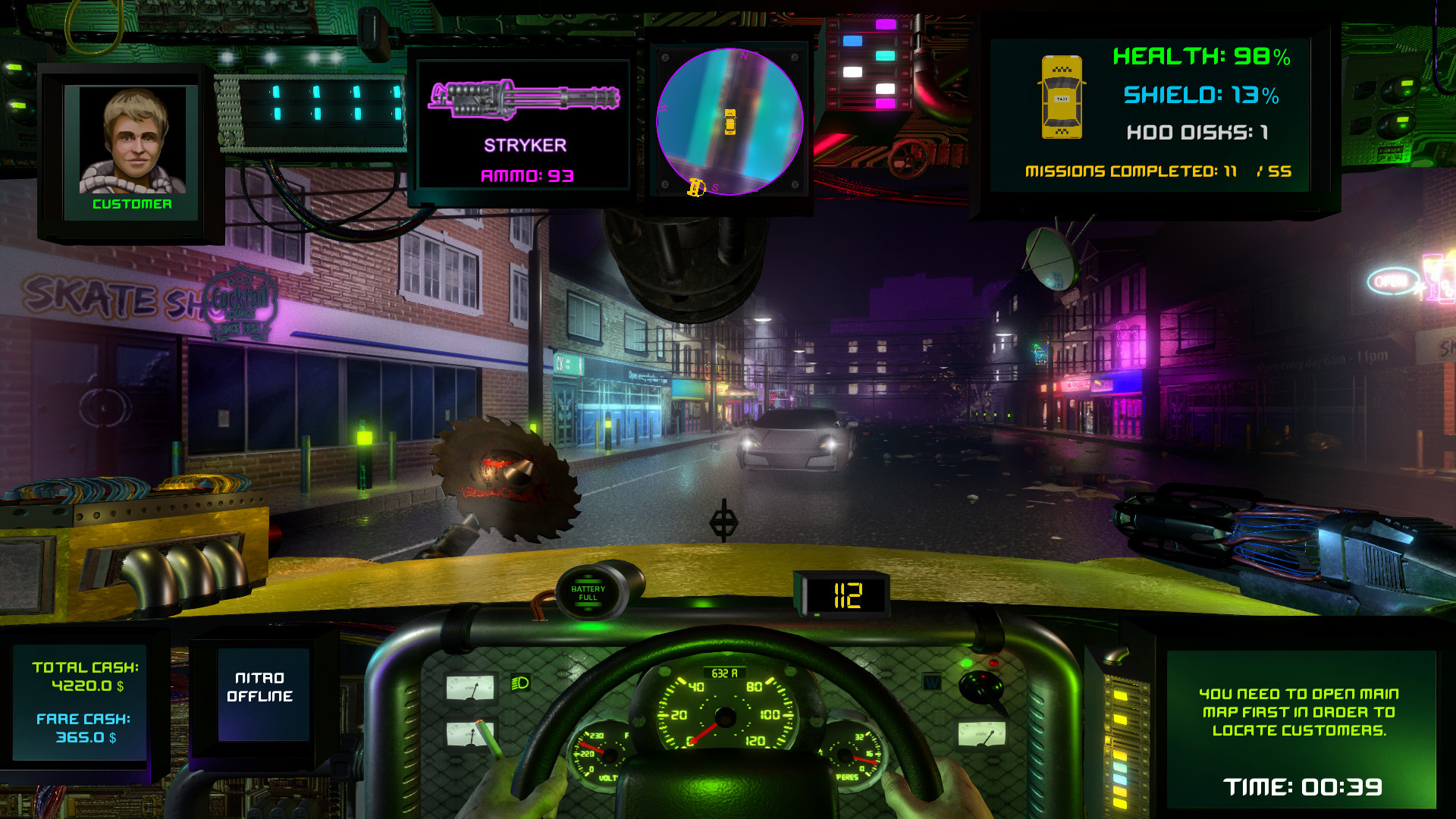 CyberTaxi 스크린샷 3