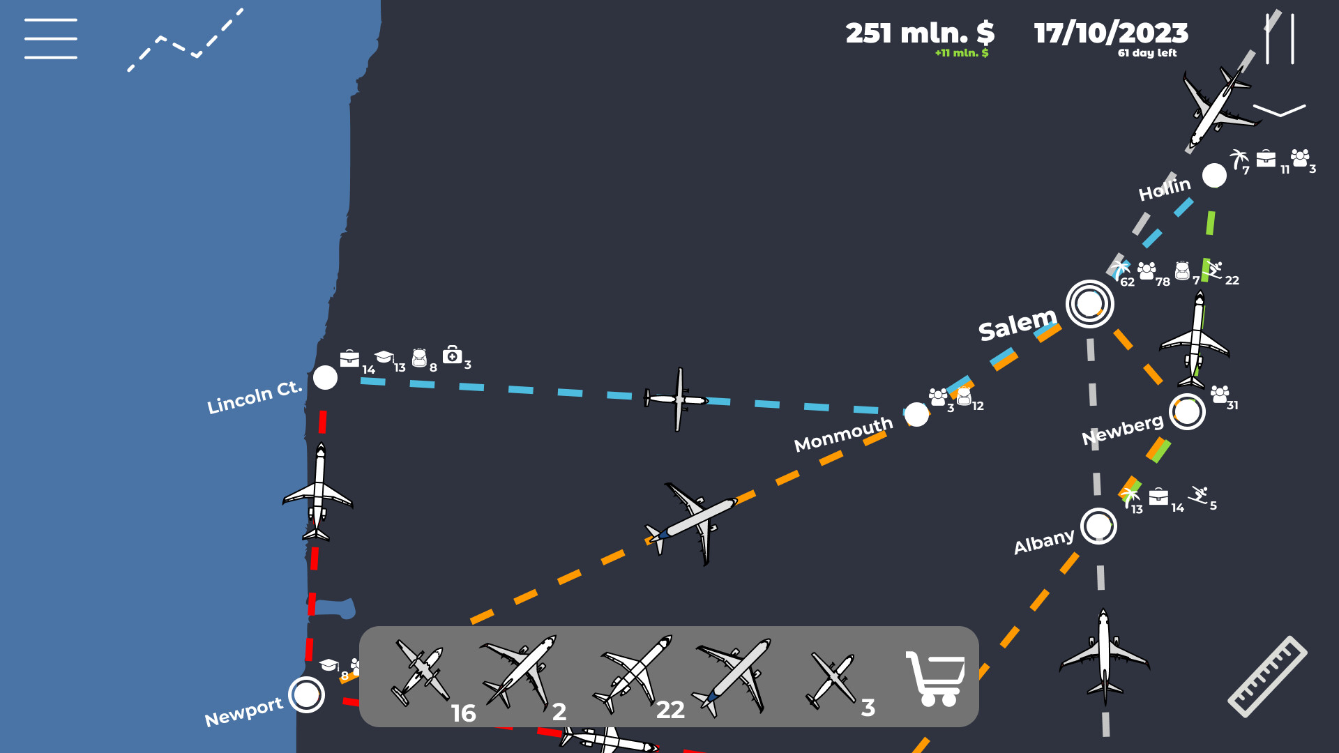 screenshot of Air Fleet 4