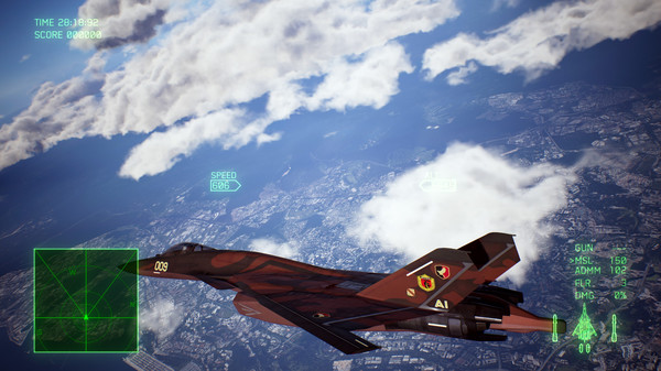 ACE COMBAT™7: SKIES UNKNOWN – CFA-44 Nosferatu Set.