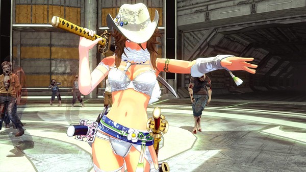 Exclusive Aya Costume: Sexy Combat Uniform Wedding White