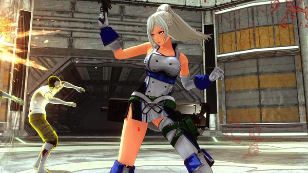 OneeChanbara ORIGIN - Exclusive Lei Costume: Uroboros Combat Uniform Cyber Blue