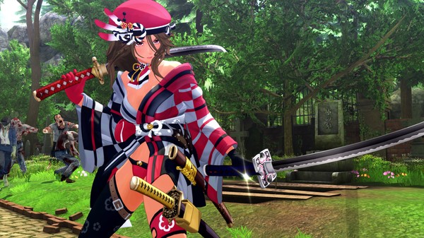 OneeChanbara ORIGIN - Exclusive Aya Costume: Saki's Fantasy Courtesan Red
