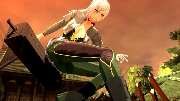 OneeChanbara ORIGIN - Exclusive Lei Costume: Lei's Biker Suit GeoKhaki