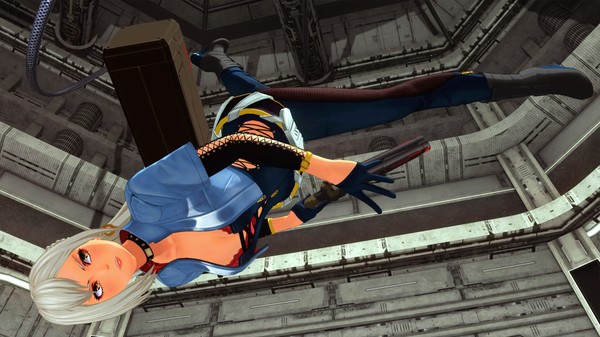 OneeChanbara ORIGIN - Exclusive Lei Costume: Lei's Biker Suit Denim Blue