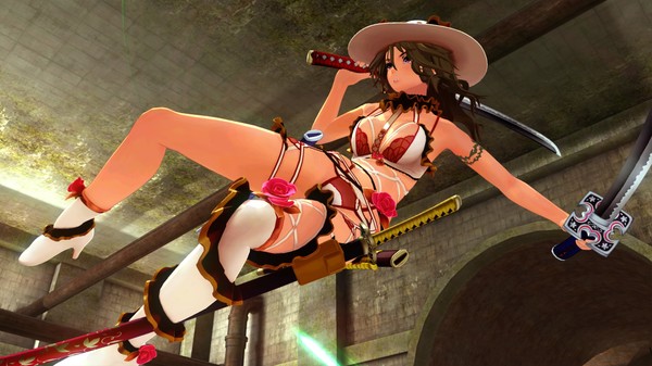 OneeChanbara ORIGIN - Exclusive Aya Costume: Aya's Bondage Bikini Chic White