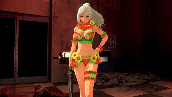 OneeChanbara ORIGIN - Exclusive Lei Costume: Lei's Dream Bikini Melon Green
