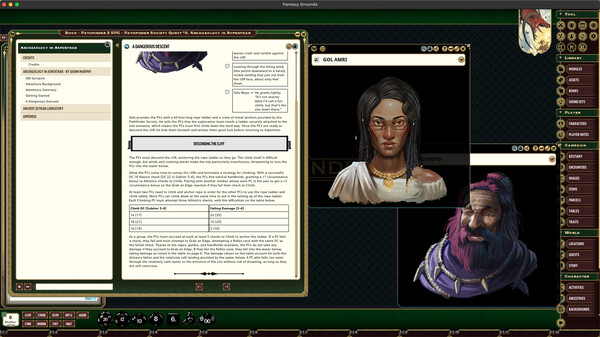 Fantasy Grounds - Pathfinder 2 RPG - Pathfinder Society Quest #6: Archaeology in Aspenthar