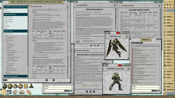 Fantasy Grounds - Rifts®: The Tomorrow Legion Player’s Guide