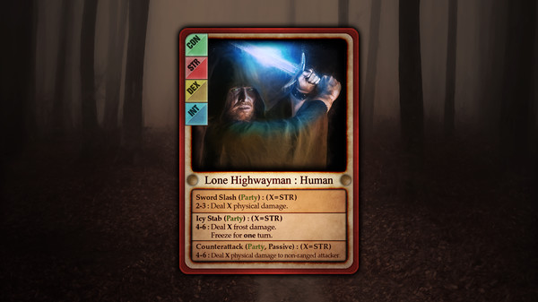 Screenshot z Guardians of Greyrock - Card Pack: The Dying Forest