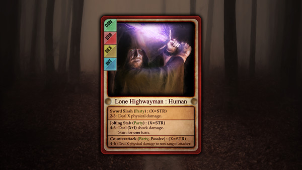 Screenshot z Guardians of Greyrock - Card Pack: The Dying Forest