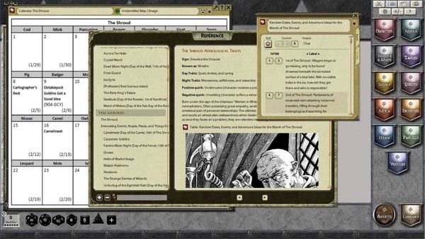 Fantasy Grounds - The Adventurer’s Almanac