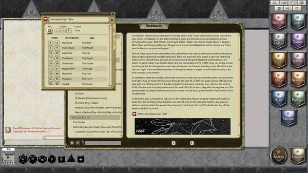 Fantasy Grounds - The Adventurer’s Almanac