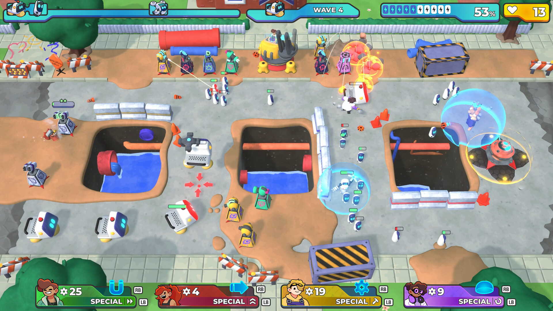 Bish Bash Bots screenshot #2