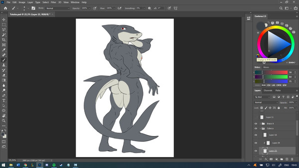 Screenshot z Furry Heroes - Adult Art Pack