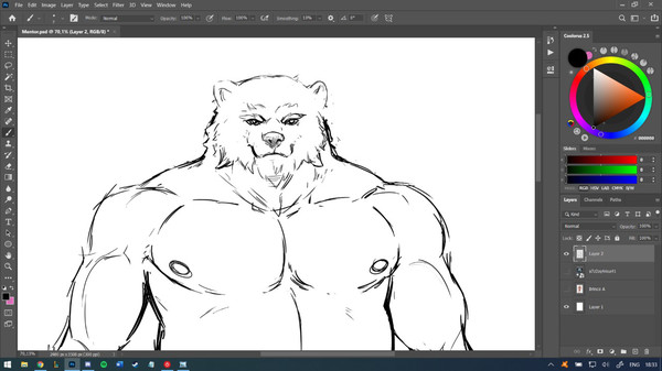 Screenshot z Furry Heroes - Adult Art Pack