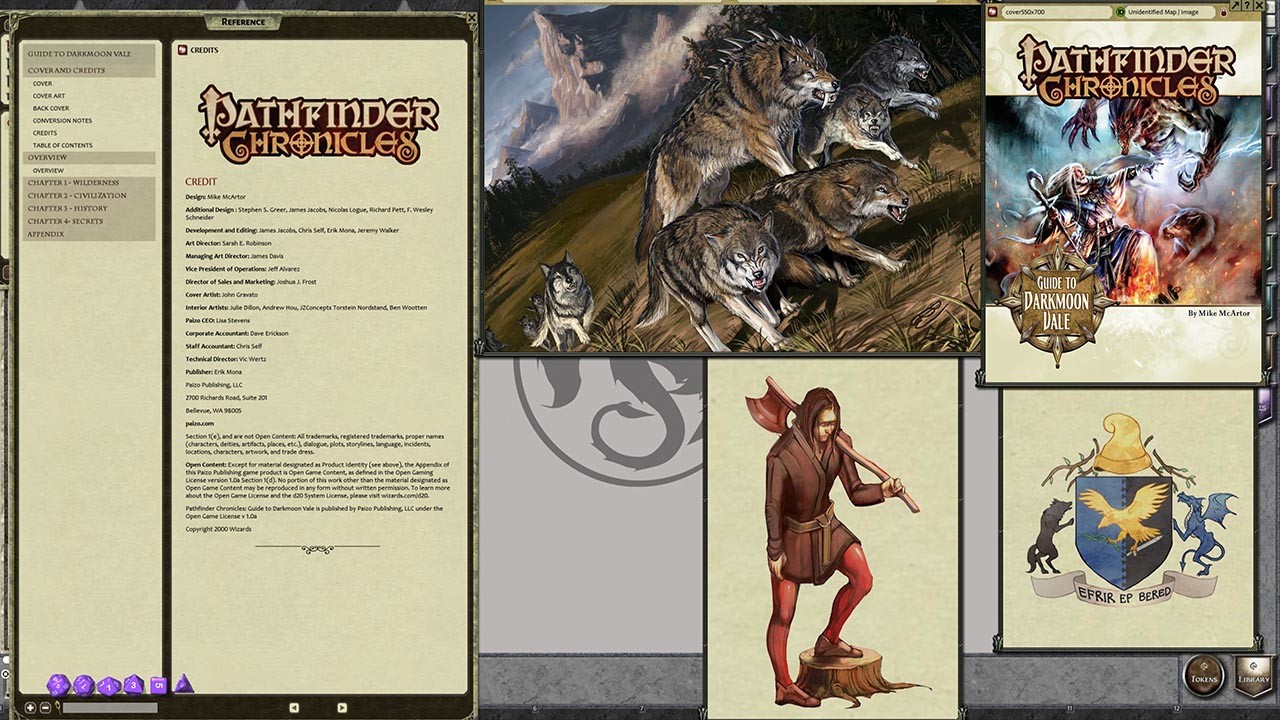 Fantasy Grounds - Pathfinder RPG - Pathfinder Chronicles: Guide to Darkmoon Valeのスクリーンショット 1