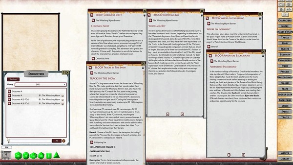 Fantasy Grounds - Pathfinder 2 RPG - Pathfinder Society Bounty #1: The Whitefang Wyrm