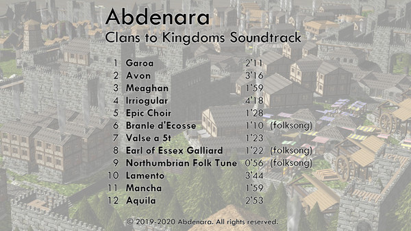Clans to Kingdoms Soundtrack