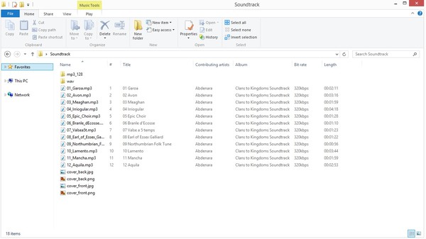 Clans to Kingdoms Soundtrack