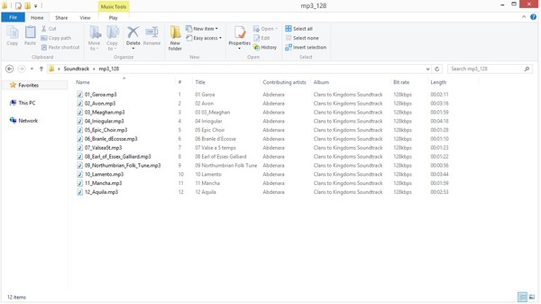 Clans to Kingdoms Soundtrack